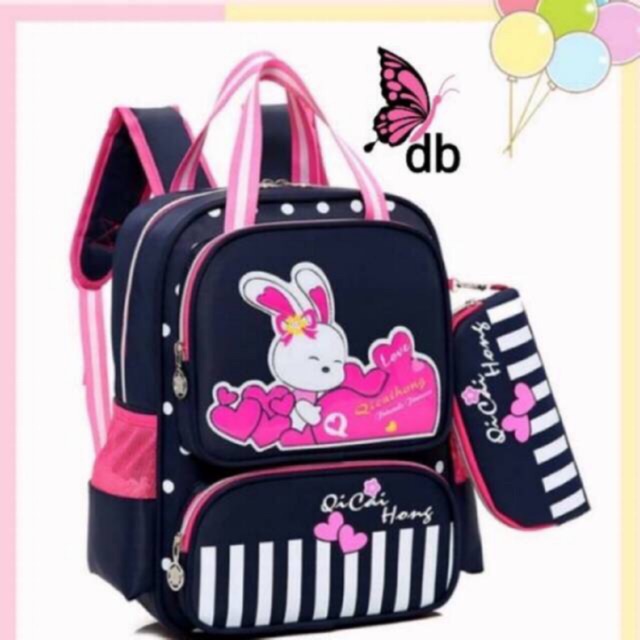 (Jual) TAS ANAK SEKOLAH ANAK ORIGINAL BIRU PINK NAVY FROZEN MASUK LAPTOP BUKU LKS