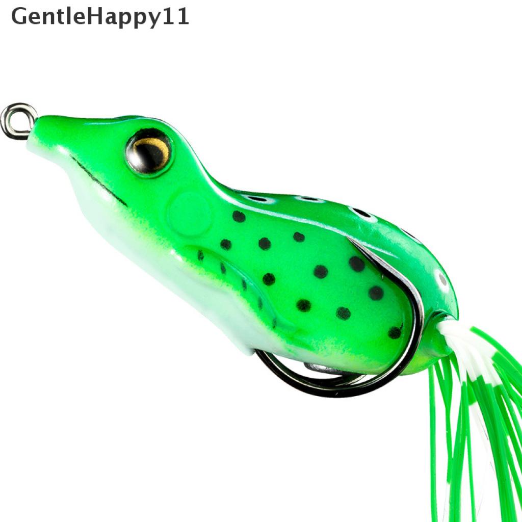 Gentlehappy 7cm 25g Kodok Soft Fishing Lure Kait Ganda Mengambang Umpan Atas Air Alat Umpan