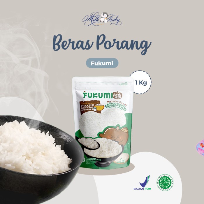 

FUKUMI BERAS PORANG POUCH 1KG