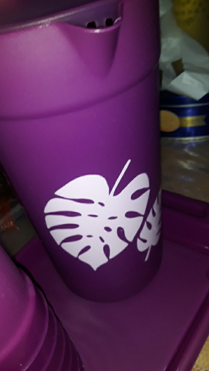 Eskan Pitcher Teko Set 2l Gelas Pelangi Plastik Bpa Free Aman Tidak Bau Plastik