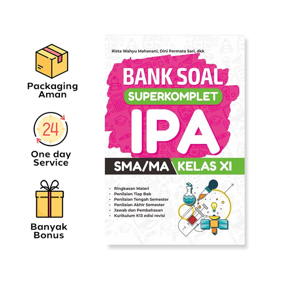 Kelas XI SMA/MA IPA : Bank Soal Superkomplet (Charissa Publisher)