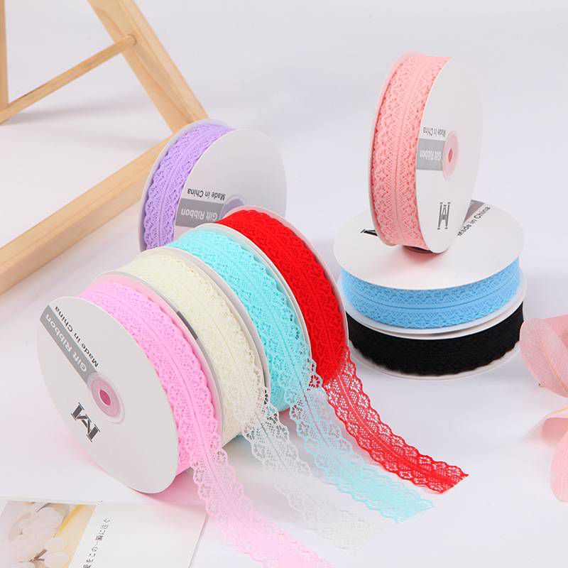 

Korean Lace Ribbon 30 mm Per Yard ( 90 cm) Pita Parcel Gift Hampers Pita Renda Ribbon 3 cm DIY Crafts Tapes Card Wrapflower
