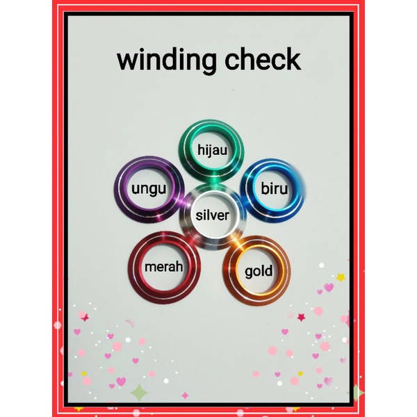 winding check joran custom