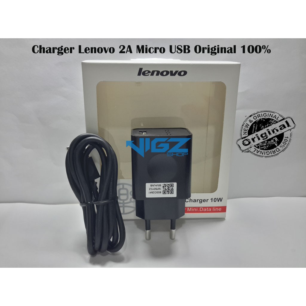 Charger Lenovo 2A Micro USB Original 100%