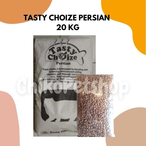 Tasty choize persian 20 kg makanan kucing