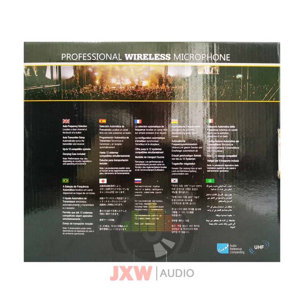 MIC WIRELESS SHURE SH-898 / MICROPHONE WIRELESS SHURE SH-898 / MIC SHURE SH898 HANDHELD