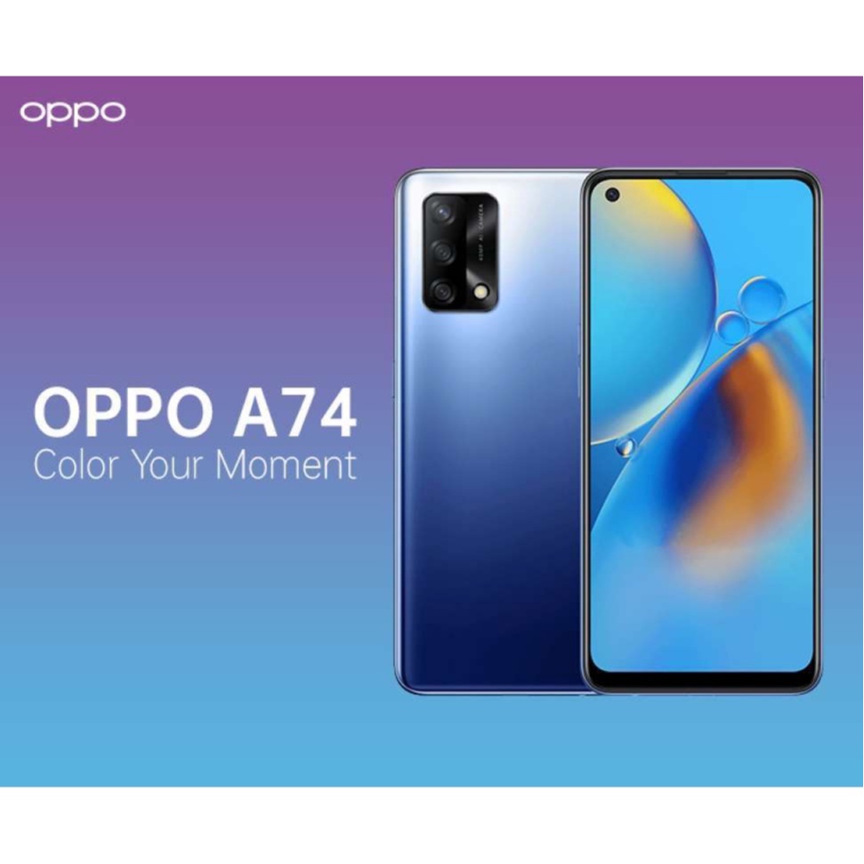 Oppo A74 4G 6/128 GB Garansi Resmi