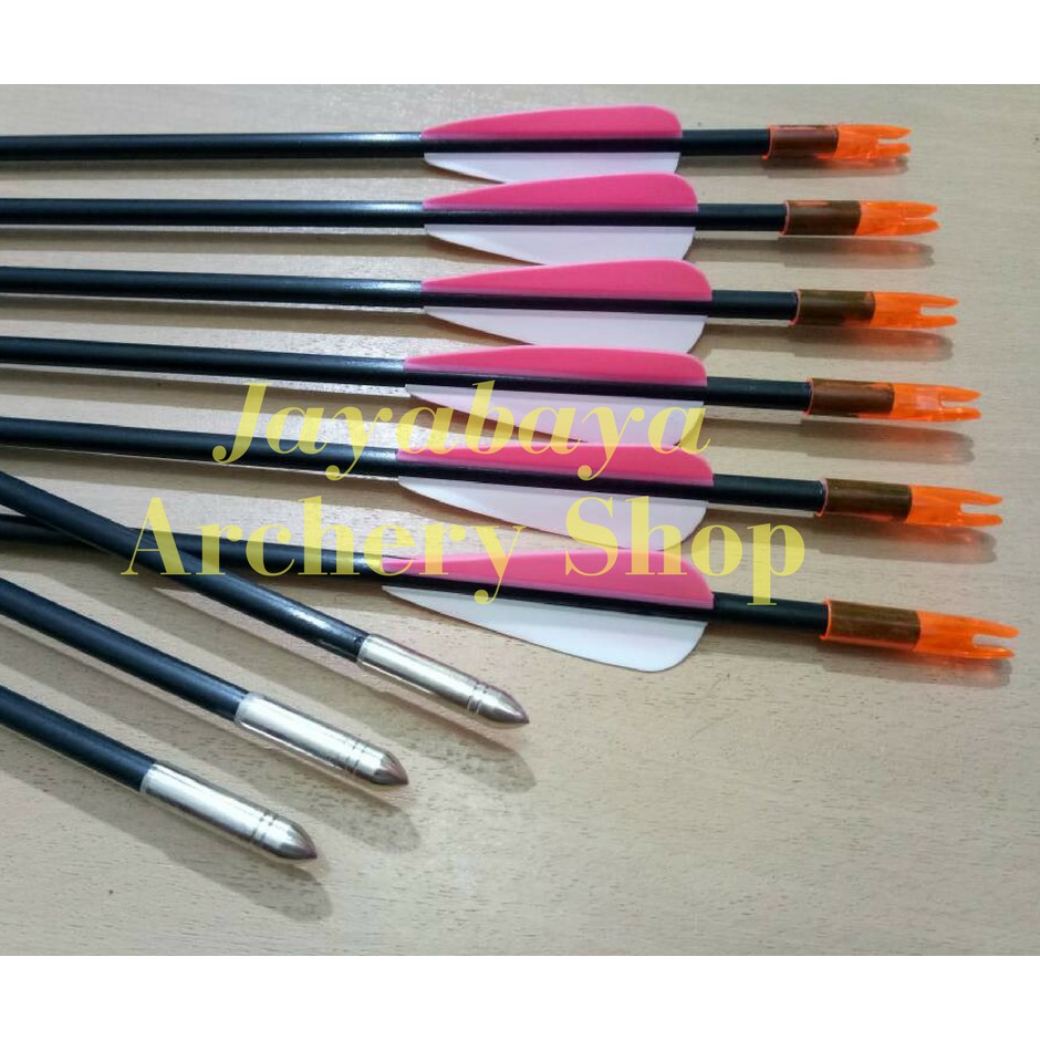 Anak Panah Fiber 6mm, Busur Panah, Panahan, Memanah, Archery