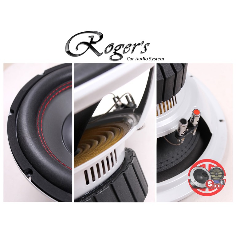 Rogers SW-3050-2SX Double Voice Coil Subwoofer 12 Inch