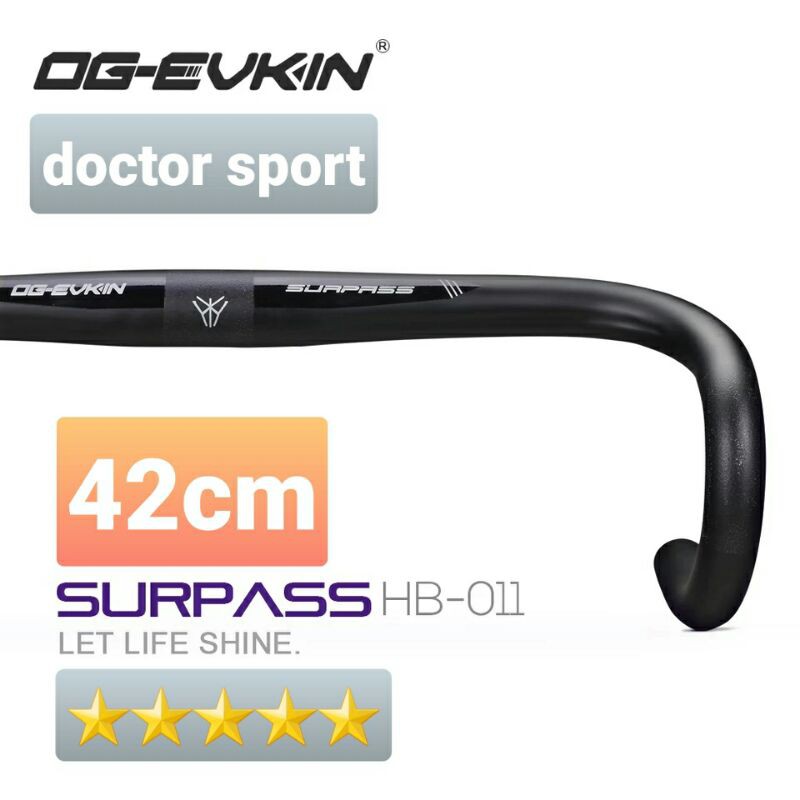 DROPBAR CARBON OG EVKIN HB011 SURPASS 42cm