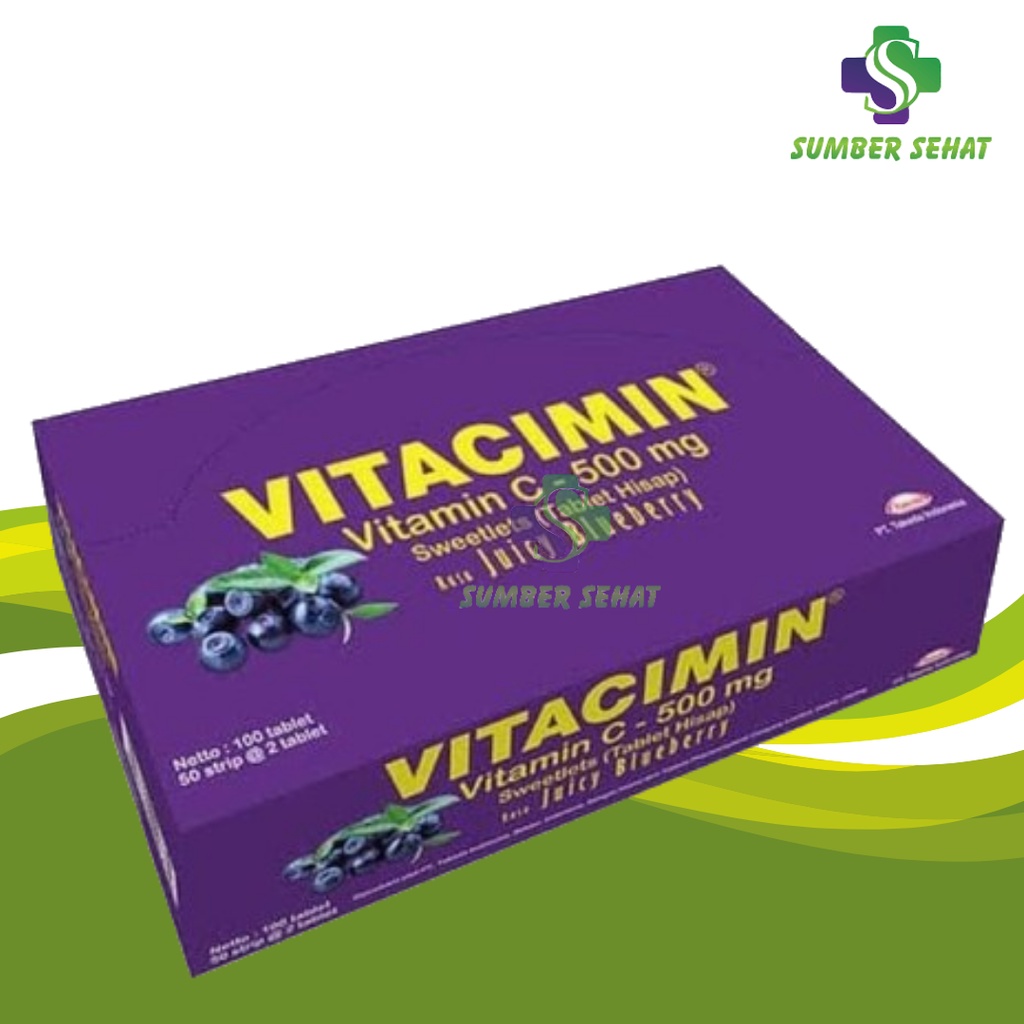 VITACIMIN BLUEBERRY BOX 100 TABLET