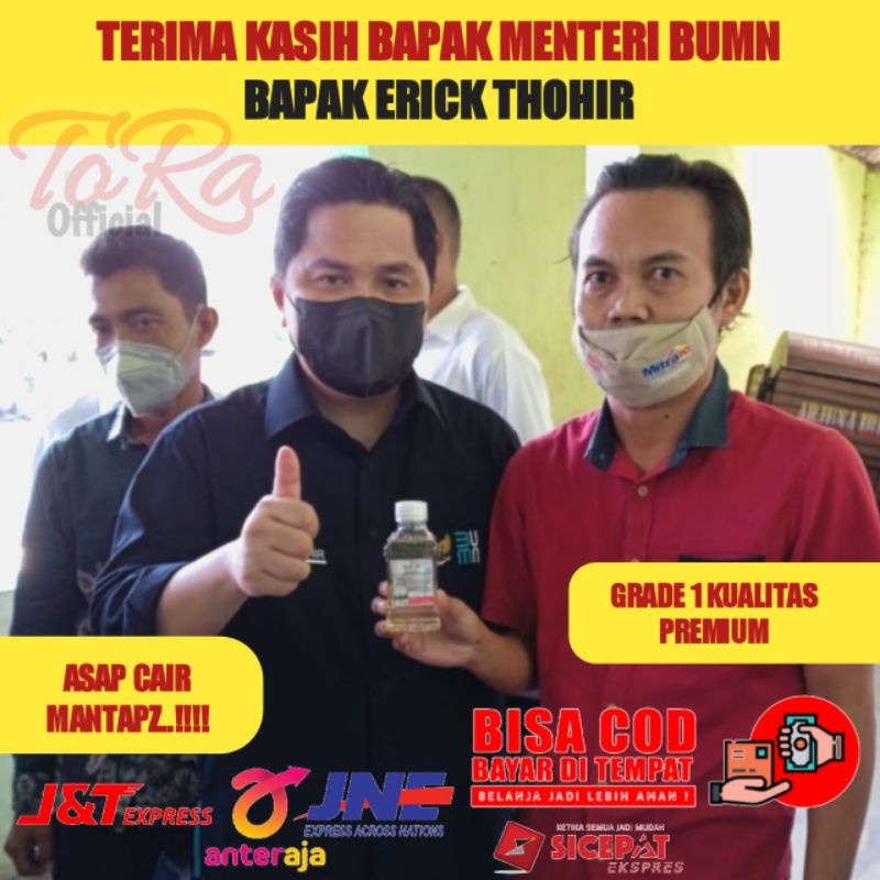 Asap cair batok kelapa ori grade 1 manfaat asap cair penambah imun