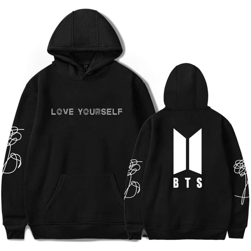 BTS Love Yourself Sweater Hoodie all size Jaket BTS/Sweater BTS/Hoodie BTS/Jaket/Sweater/Hoodie/BTS