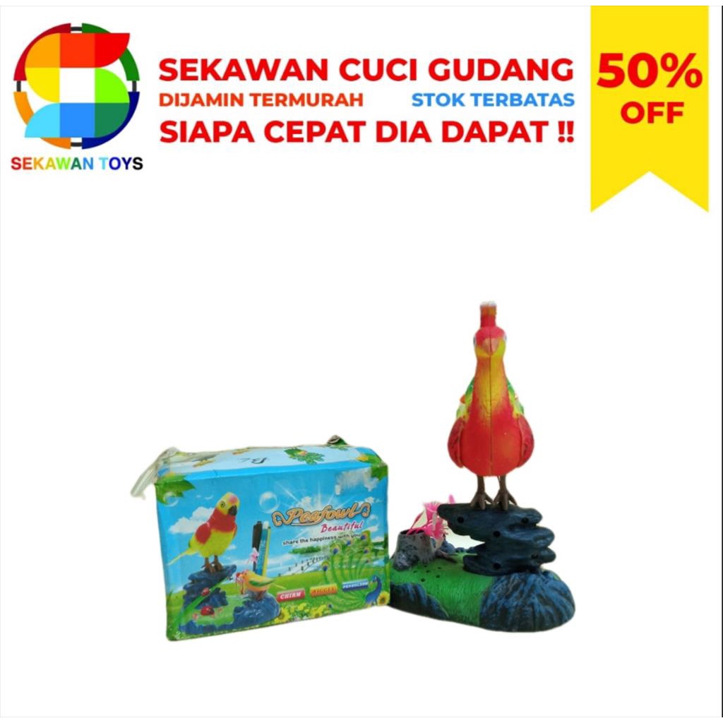 Mainan Anak/Peafowl Beautiful  Dos SEKAWAN SALE 23