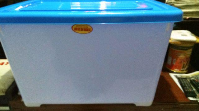 Shinpo 116 Container Mega Box Plastik Cb 130 Liter Dengan Roda (by Gojek Only)