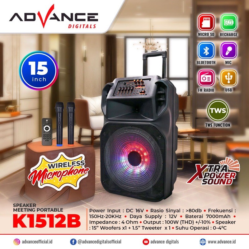 Speaker Advance K1512B