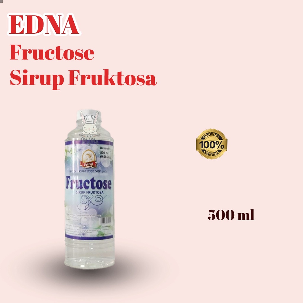 

Edna Gula Cair Jagung Fructose / sirup Fruktosa 500 ml