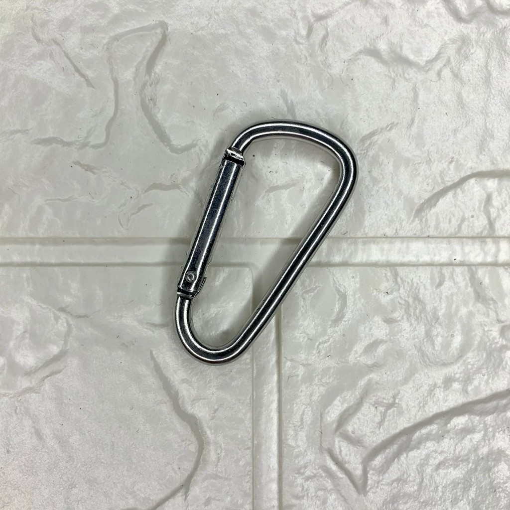 Carabiner 6 Gantungan Aluminium  Tebal Murah