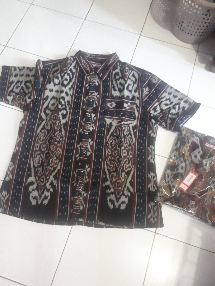 Hem Tenun Asli Jepara Murah Edisi Terbaru/hem Tenun Pria/kemeja Tenun Pria/kemeja Tenun Etnik/wsi