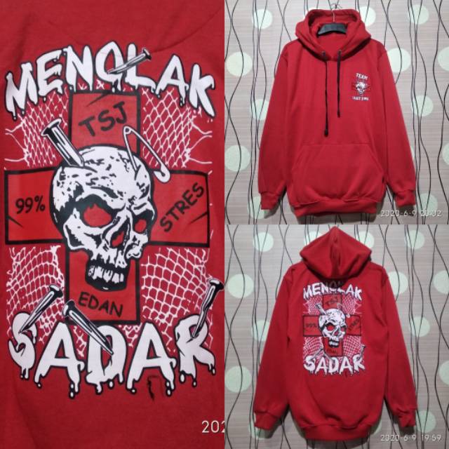 Sweater Hoodie Team Sakit Jiwa Hoodie Team Sakit Jiwa Sweater Team Sakit Jiwa | Shopee Indonesia