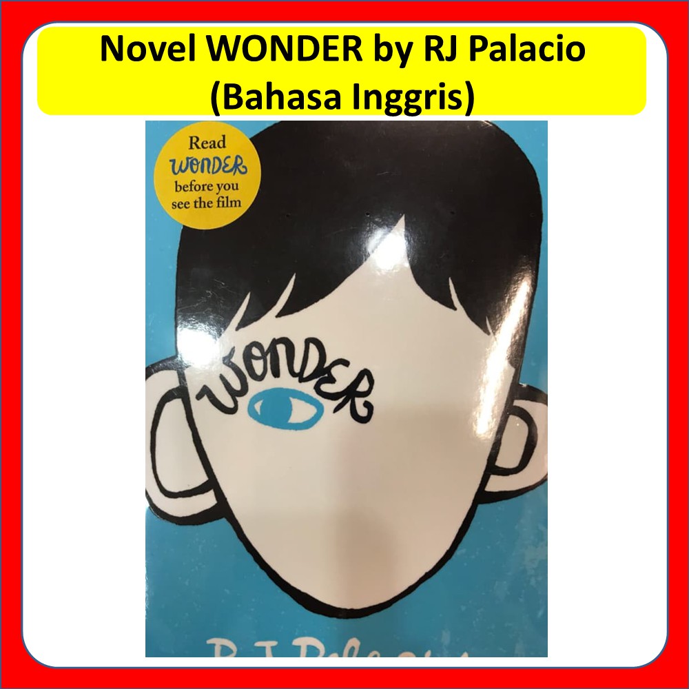 CUCI GUDANG Novel WONDER by RJ Palacio (Bahasa Inggris) TERLARIS