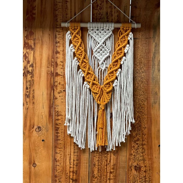 READY STOK) macrame hiasan dinding / macrame wall hanging (HD 037)