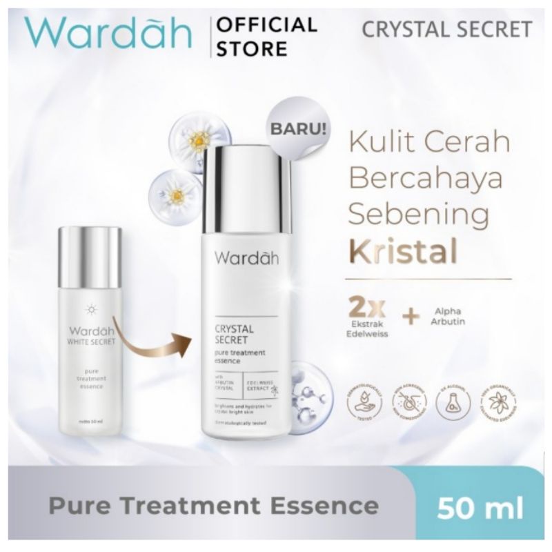 PROMO WARDAH Crystal Secret Pure Treatment Essence/BOOSTER/SERUM/WARDAH