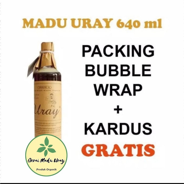 

madu- madu uray 640ml khusus gojek/grab -madu.