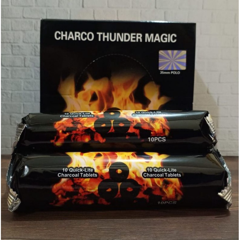 ARANG MEGIC CARCO THUNDER  satu roll isi 10 PCS HARGA PER'BUNGKUS