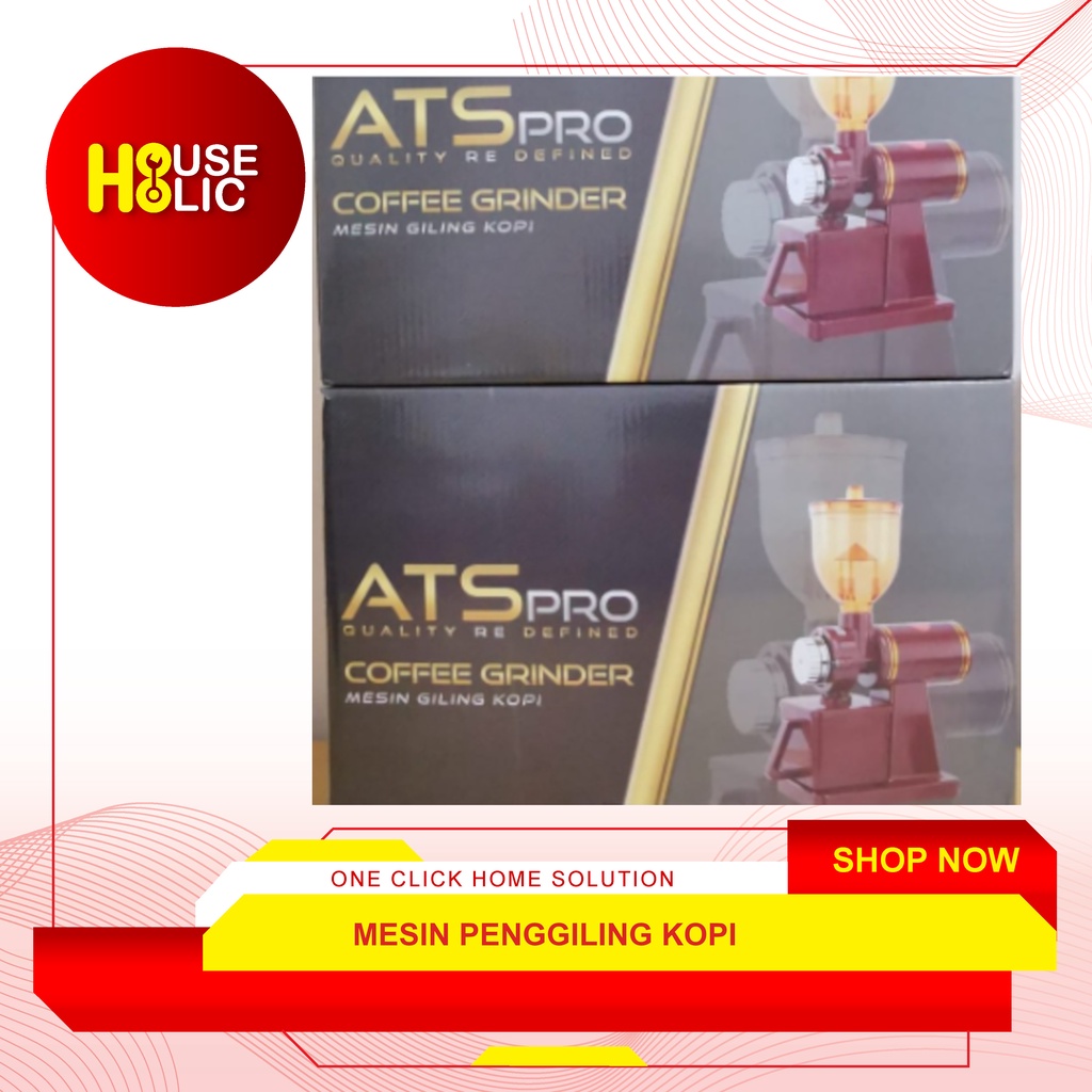 Mesin Giling Penggiling Kopi Elektrik Pro / Electric Coffee Grinader