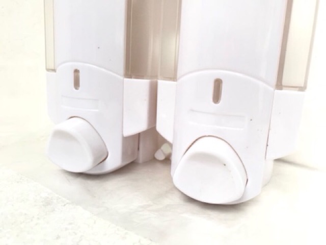 Soap dispenser single double tempat sabun cair plastik tebal 200ml /200ml*2 / 400ml s801/s804