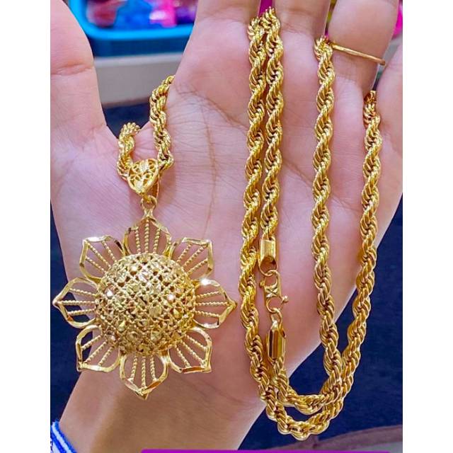 Perhiasan Mas Bangkok lapis emas 99% mirip emas asli