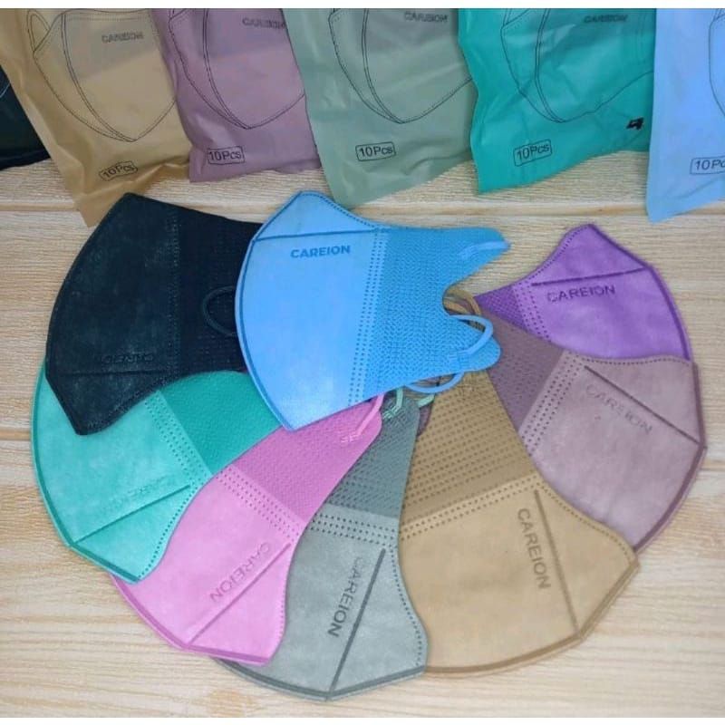 MASKER DUCKBILL 4PLY CAREION ALL COLOUR PREMIUM QUALITY (HARGA GROSIR)