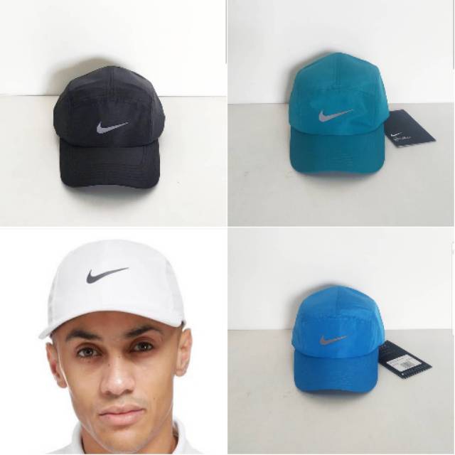 CUCI GUDANG TOPI OLAHRAGA NIKE DRYFIT TOPI TENIS GYM SPORT TRAINING WATERPROOF