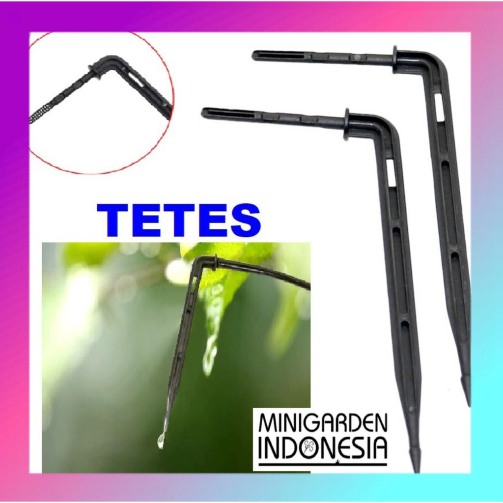 STICK DRIP BENGKOK Bend Arrow drip stick dripper Alat siram irigasi fertigasi taman hidroponik tetes