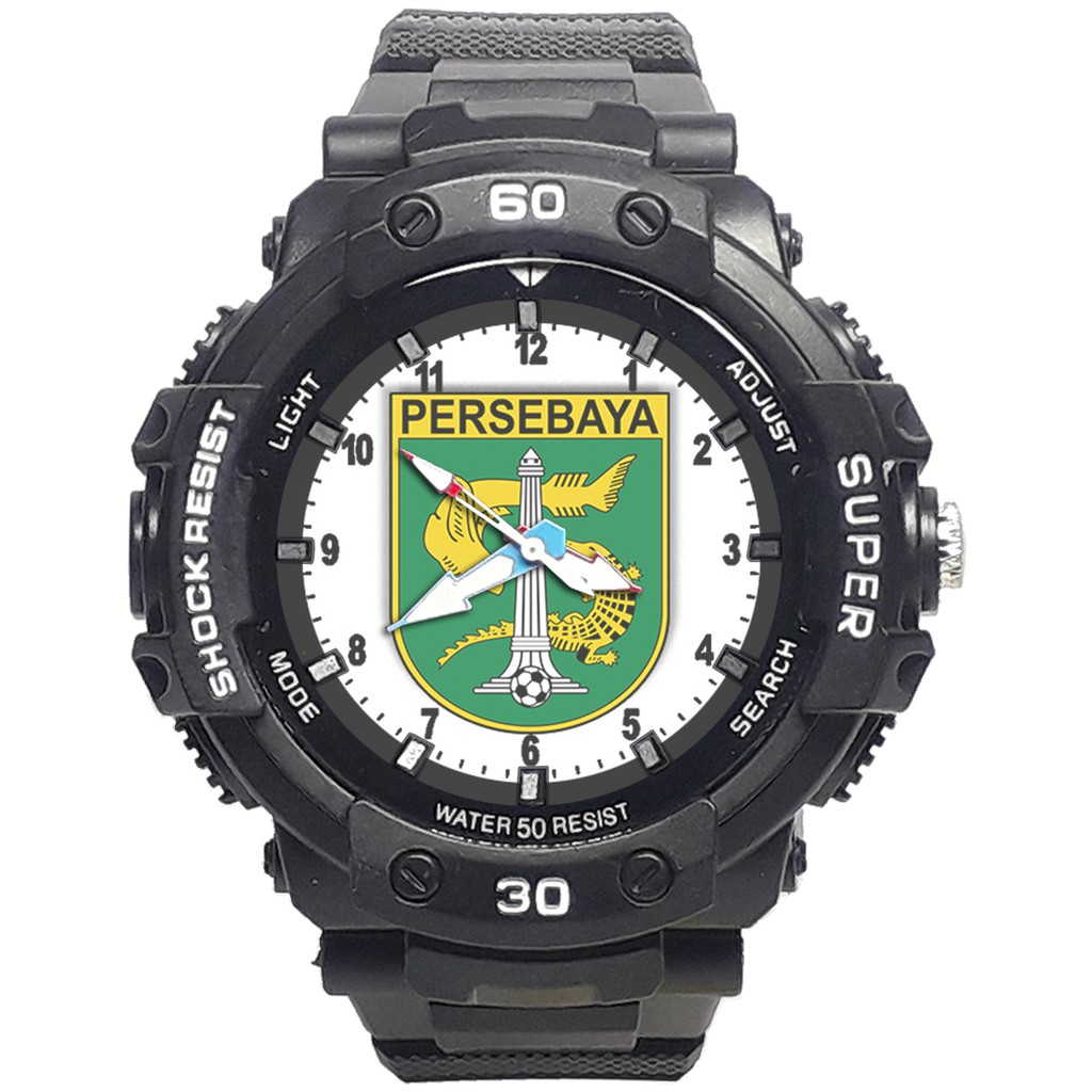 Jam Tangan  PERSEBAYA MOTIF 2 Bagus