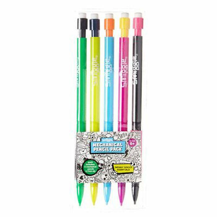 

HABISIN STOCK SMIGGLE MECHANICAL PENCIL PACK X5 - PENSIL MEKANIK SMIGGLE TERMURAH