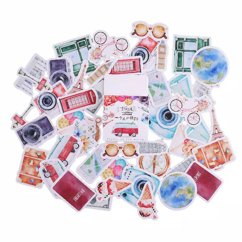 

Kawaii Travel Sticker