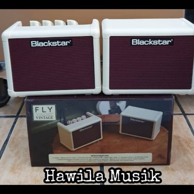 HEAD Cabinet Set Blackstar Fly 3 Pack Fly3 Pack Vintage Limited Color Ampli Gitar Mini