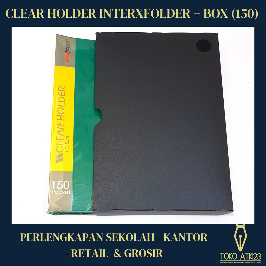 Map Clear Holder / Document Keeper Folio InterXFolder Isi 150 + Box
