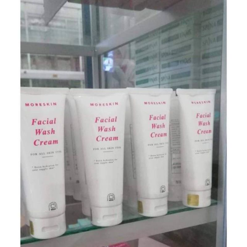 COD GRATIS Facial Wash Pembersih Pelembut Penghalus Muka Moreskin