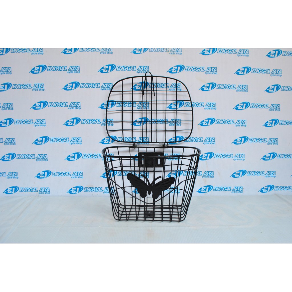 Keranjang Sepeda Lipat Mini Minion All Size - Keranjang Sepeda dan Penutupnya Bahan Tebal Kuat