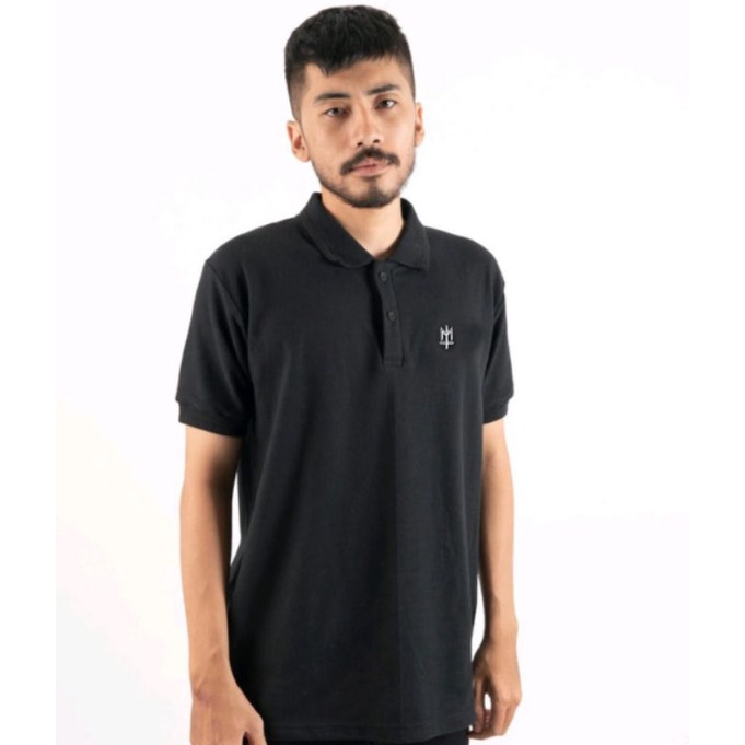 Maternal disaster - polo T-shirt Dentla Black