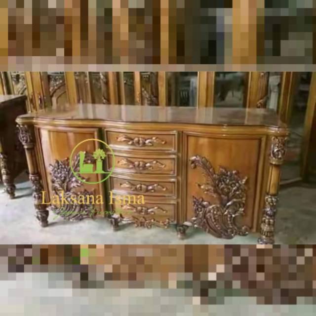 Meja TV Ukiran Jepara