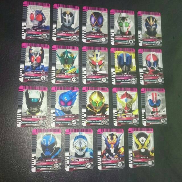 Kartu Kamen Rider Diend 2nd Rider Seken Rider Khusus Neo Diend Driver Rider Card Diend