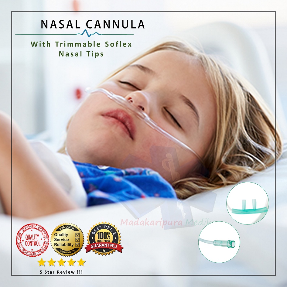 Nasal Cannula/ Nasal Oksigen/Nasal Oksigen Anak/ Nasal Oxygen