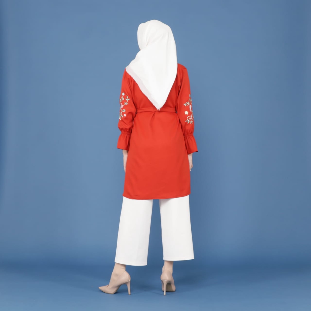 ZAHRA - Cardigan Wanita Muslim BORA CARDY BORDIR