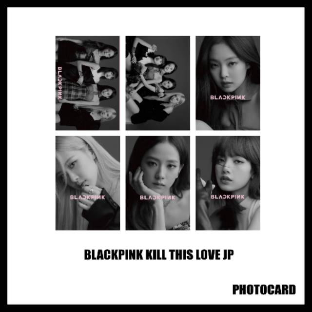 Image of BLACKPINK KILL THIS LOVE JP (KPOP PHOTOCARD) #0