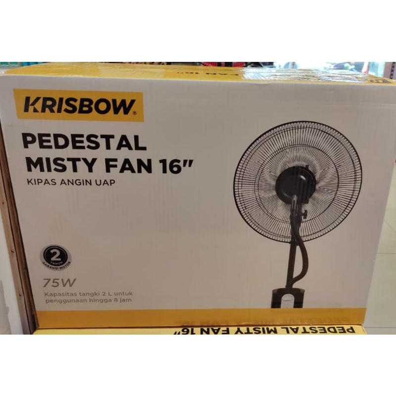 KIPAS ANGIN UAP KABUT 16 INC / MISTY FAN HUMIDIFIER / KIPAS ANGIN AIR KRISBOW