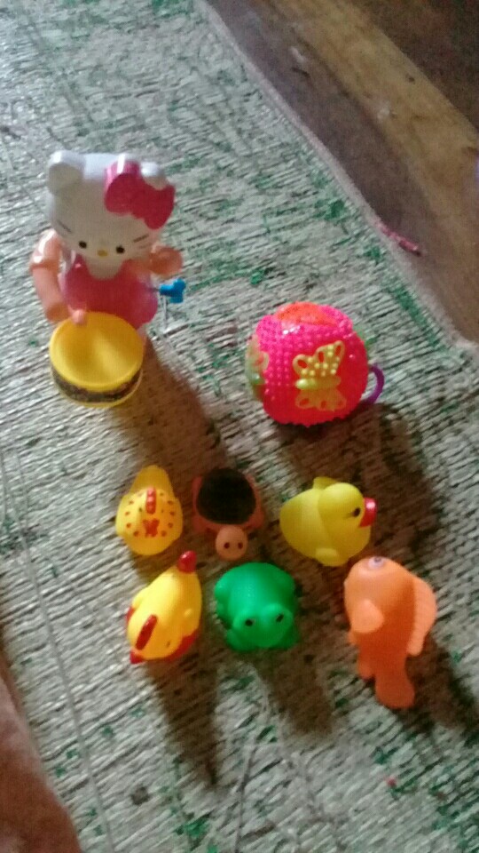 Binatang Campur Vynil 6 Pcs